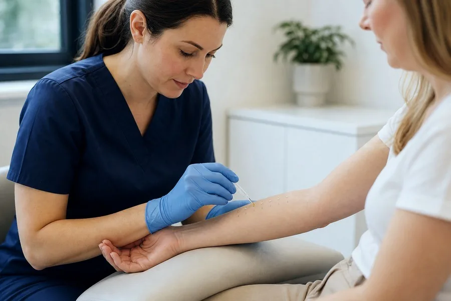 Allergies assessment at Bridge House Clinic