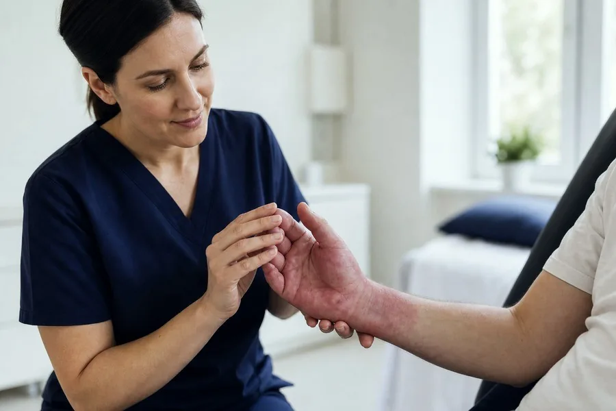 Complex Regional Pain Syndrome (CRPS) assessment at Bridge House Clinic