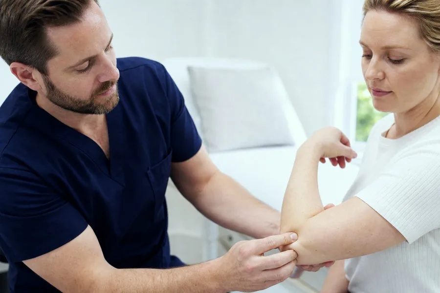 Cubital Tunnel Syndrome assessment at Bridge House Clinic
