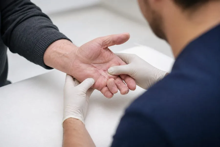 Dupuytren's Contracture assessment at Bridge House Clinic