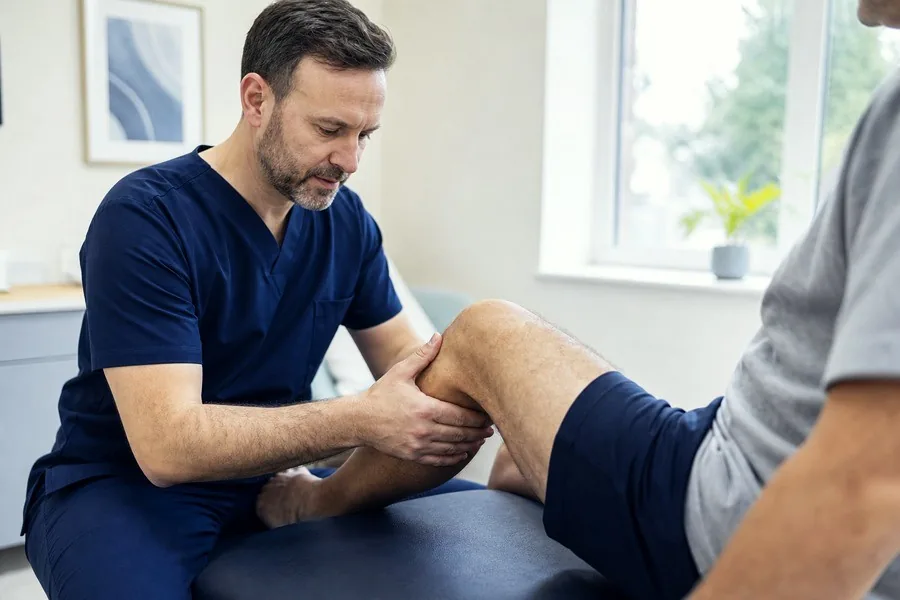 Knee Pain assessment at Bridge House Clinic