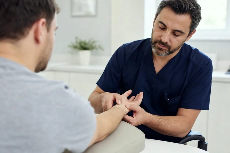 Scaphoid Injuries assessment at Bridge House Clinic