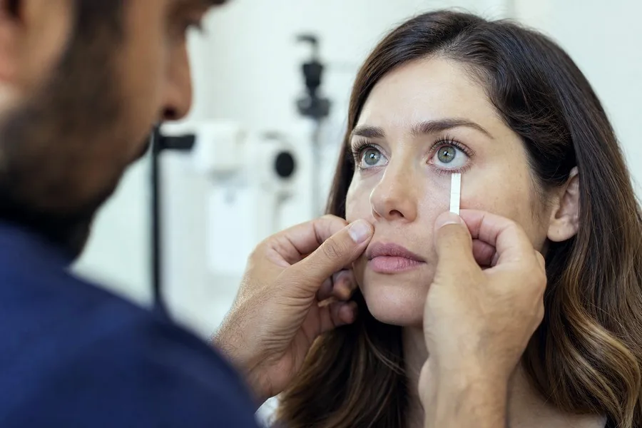 Sjögren's Syndrome examination by a consultant