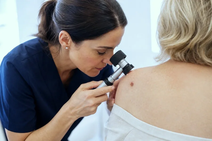Skin Cancer assessment at Bridge House Clinic
