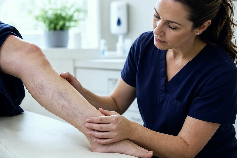 Thread & spider veins assessment at Bridge House Clinic