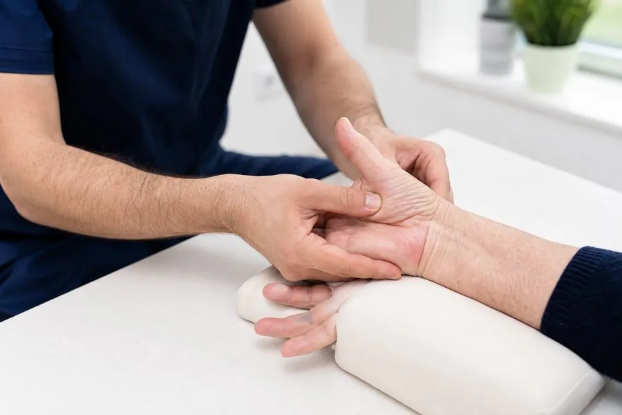Thumb & Hand Arthritis examination by a consultant