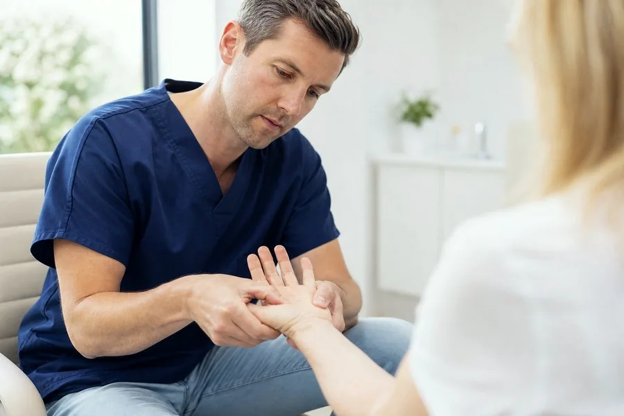 Trigger Finger assessment at Bridge House Clinic