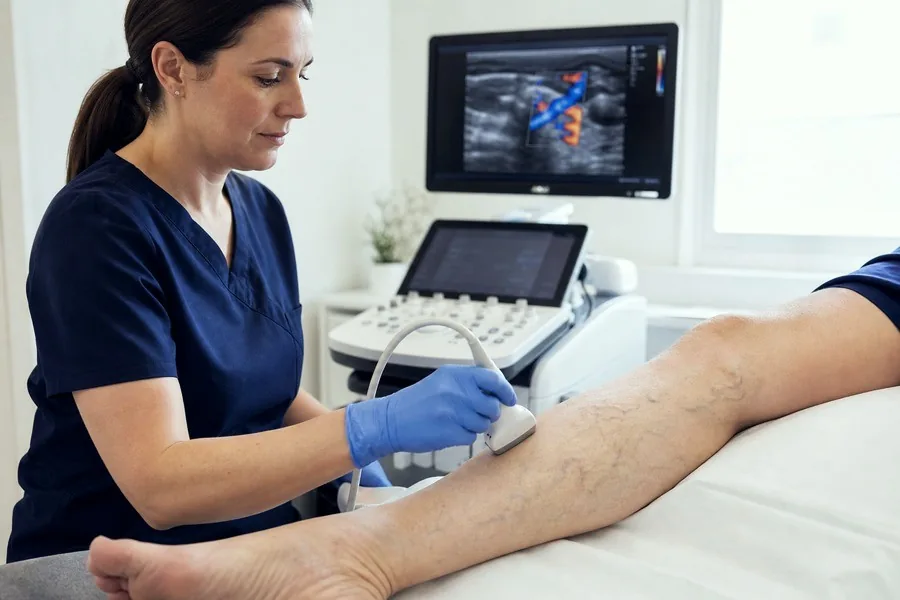 Varicose Veins assessment at Bridge House Clinic