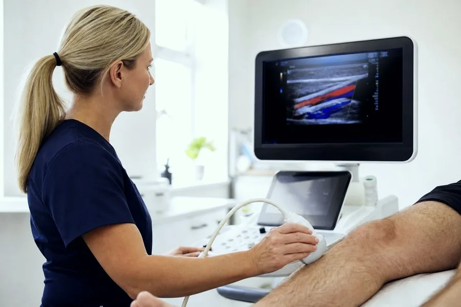 Venous Insufficiency examination by a consultant
