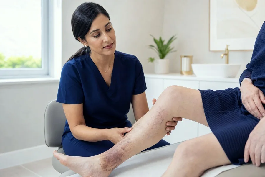 Venous Insufficiency assessment at Bridge House Clinic