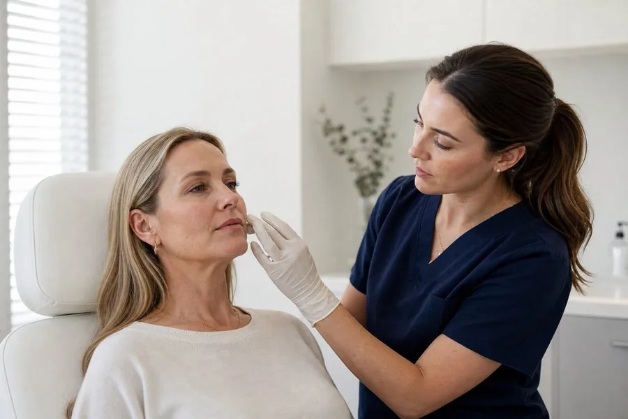 Aesthetic skin treatment