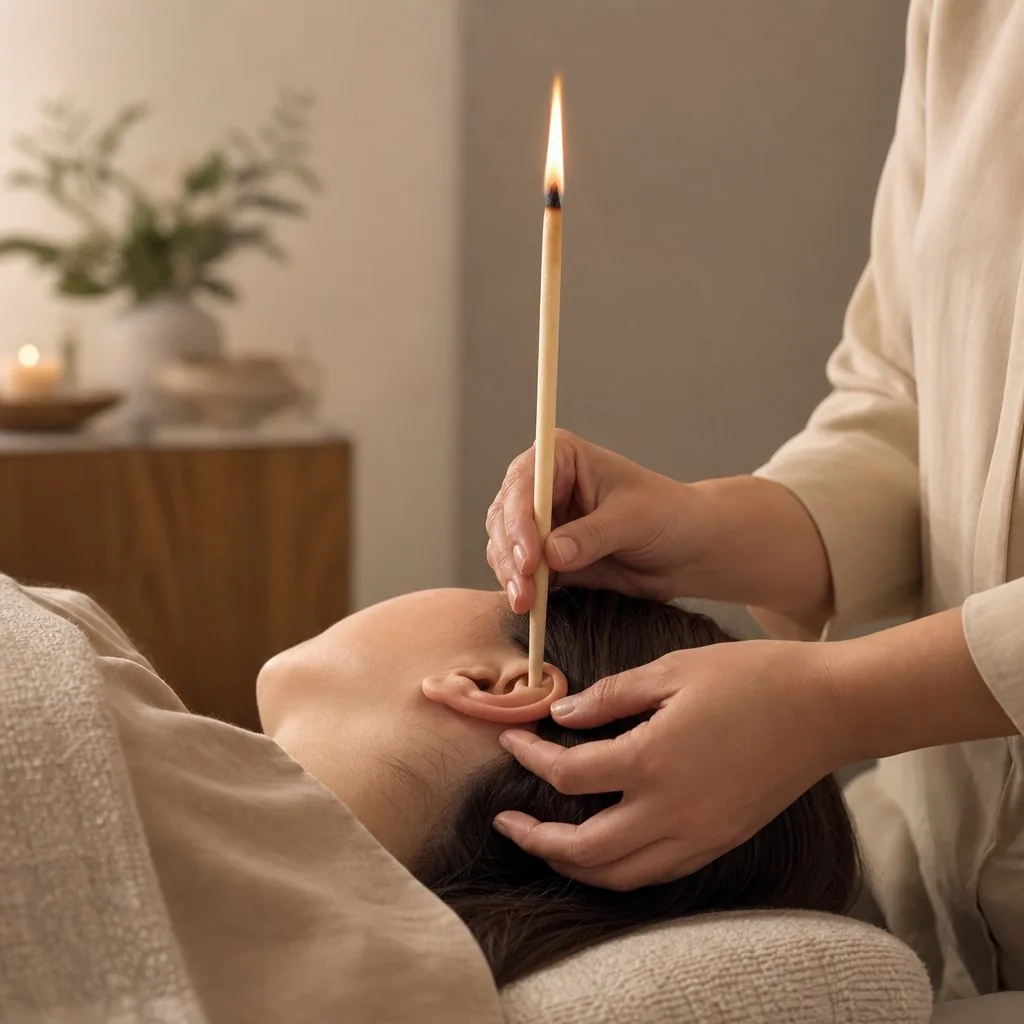 Ear Candling + Lymphatic Drainage Facial