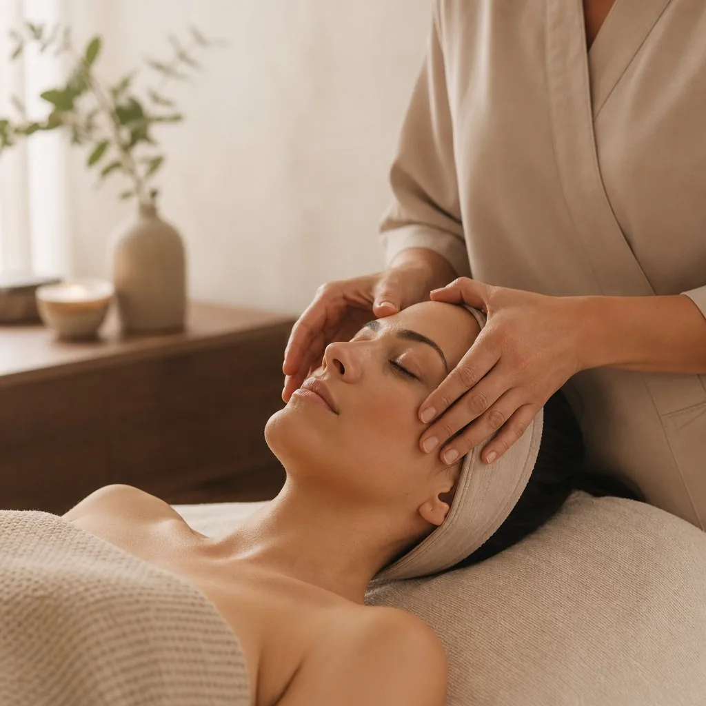 Deep Relaxing Facial Massage