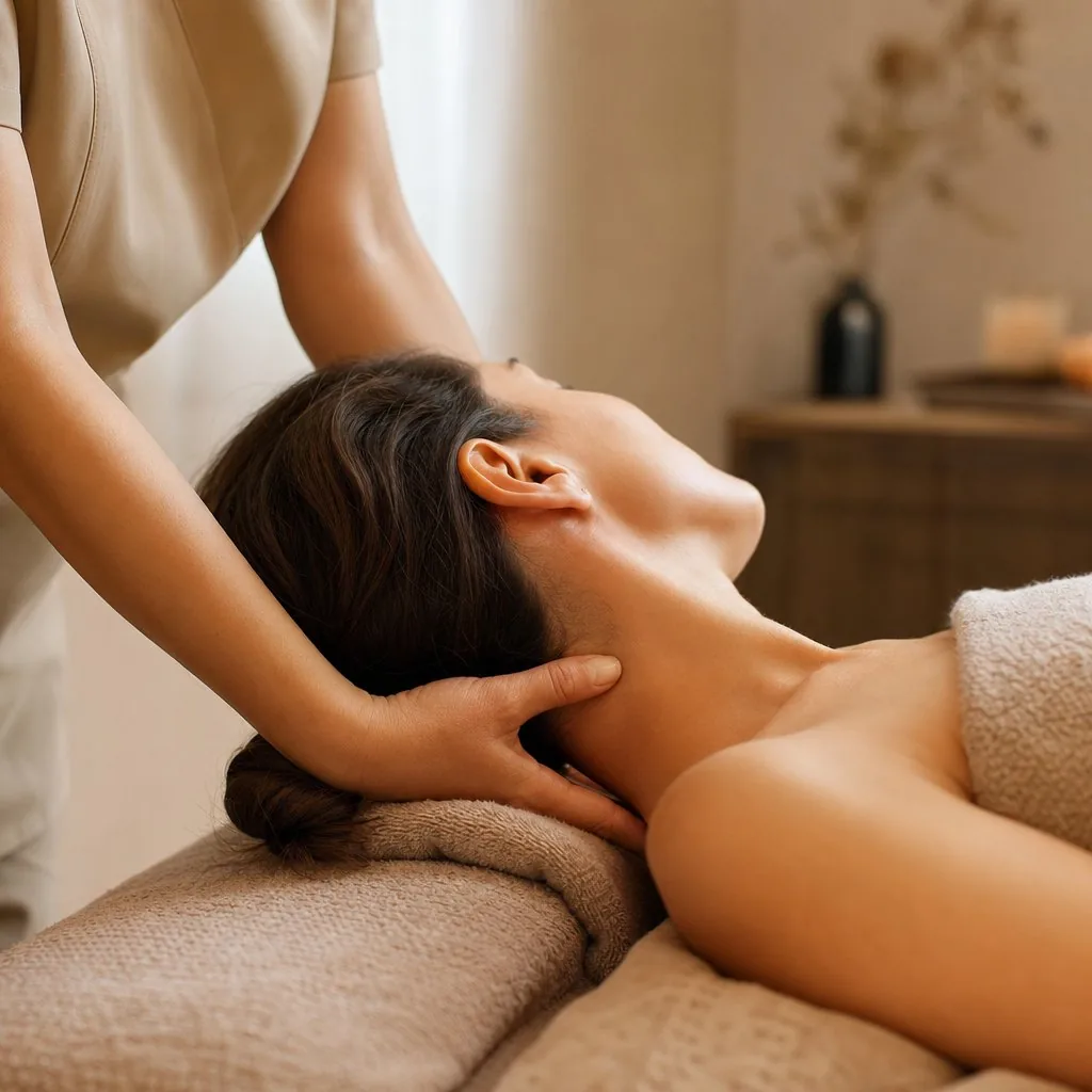 Neck, Shoulders & Head Massage